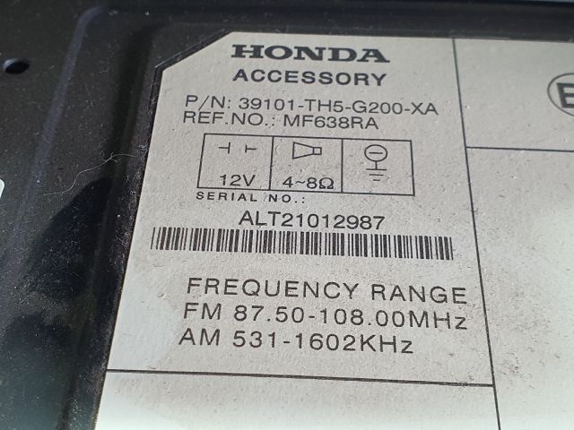 bontott HONDA JAZZ Rádió / CD