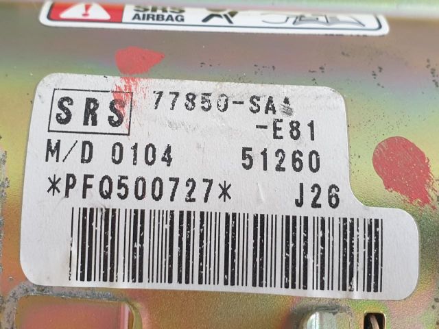 bontott HONDA JAZZ Utasoldali Légzsák