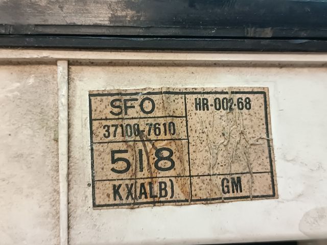 bontott HONDA PRELUDE Kilométeróra