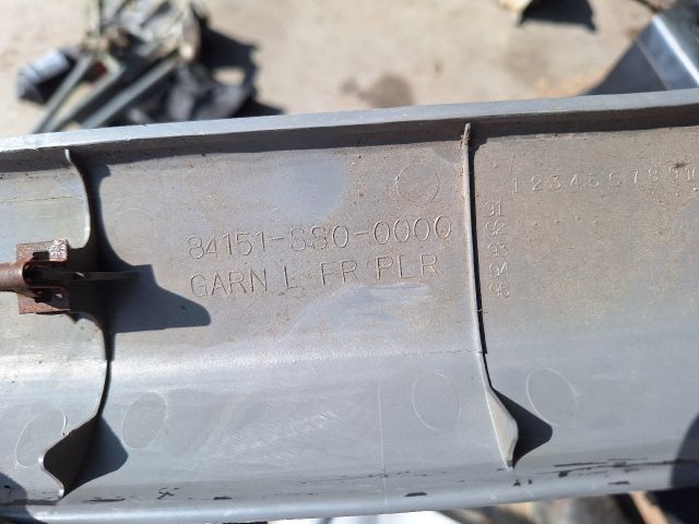 bontott HONDA PRELUDE Bal A Oszlop Burkolat