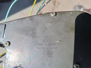 bontott HONDA PRELUDE Hátsó Ablaktörlő Motor