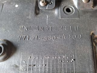 bontott HONDA PRELUDE Műszerfal Héj