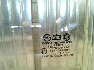 bontott HYUNDAI ACCENT Bal hátsó Ablak