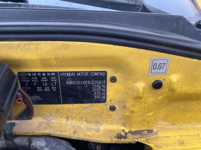 bontott HYUNDAI ACCENT Bal Visszapillantó Tükör (Mechanikus)