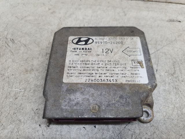 bontott HYUNDAI COUPE Légzsák Elektronika