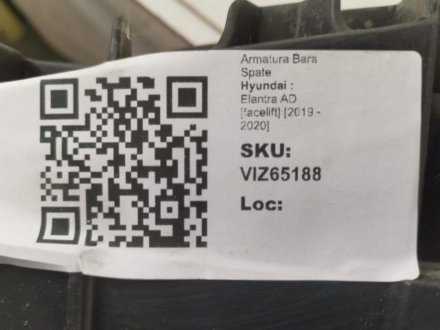 bontott HYUNDAI ELANTRA Hátsó Lökhárító Merevítő (Fém)