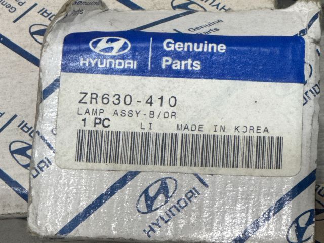 bontott HYUNDAI GALLOPER Hátsó Rendszámtábla Világítás