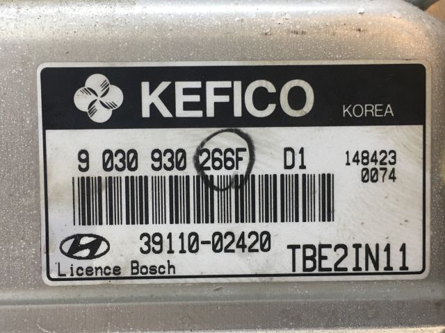 bontott HYUNDAI GETZ Motorvezérlő