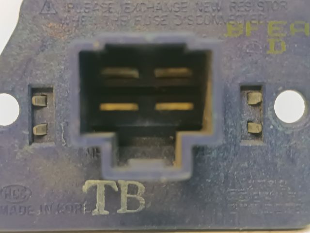 bontott HYUNDAI GETZ Előtét Ellenállás Fűtőmotor