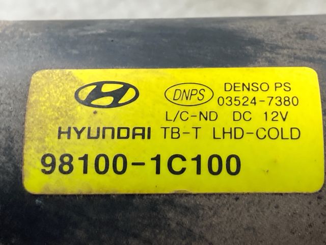 bontott HYUNDAI GETZ Első Ablaktörlő Szerkezet Motorral