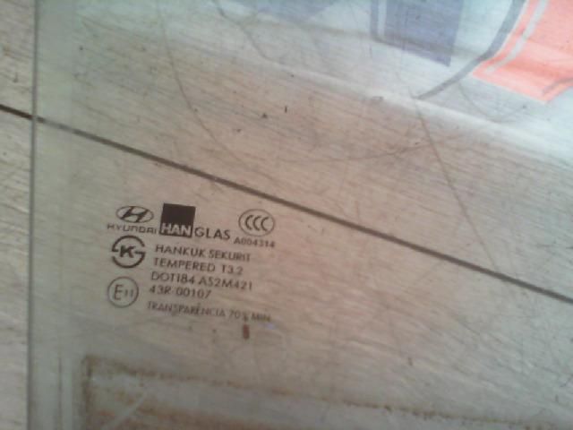 bontott HYUNDAI GETZ Jobb első Ablak