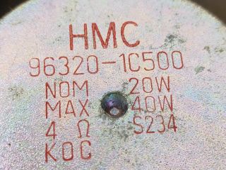 bontott HYUNDAI GETZ Jobb első Hangszóró