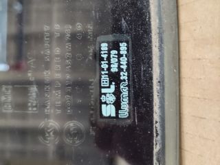 bontott HYUNDAI H-1 Bal hátsó Fixüveg (Ajtóban)