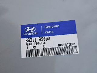 bontott HYUNDAI i10 Bal első Sárvédő