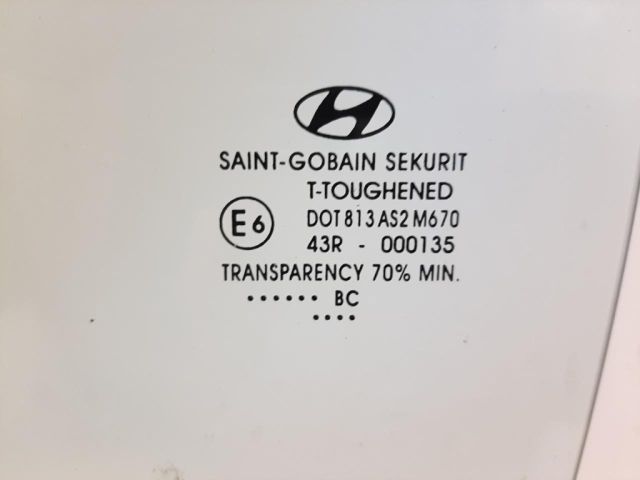 bontott HYUNDAI i10 Bal hátsó Ablak