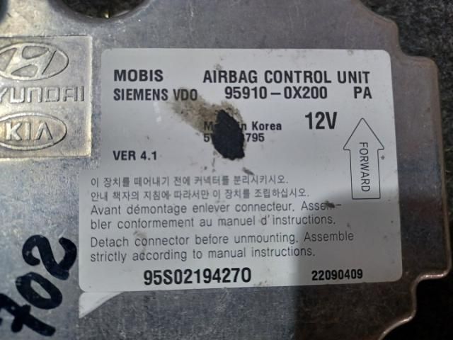 bontott HYUNDAI i10 Légzsák Elektronika