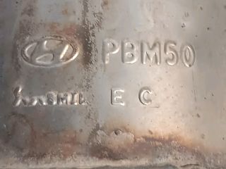 bontott HYUNDAI i20 Hátsó Kipufogó Dob