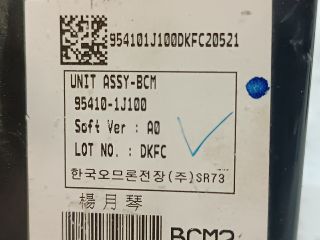 bontott HYUNDAI i20 Immobilizer Elektronika