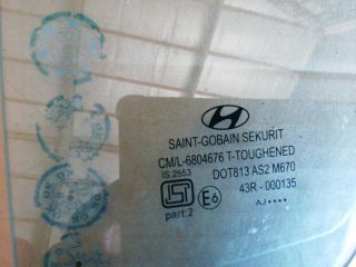 bontott HYUNDAI i20 Bal hátsó Ablak