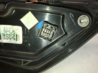 bontott HYUNDAI i20 Bal Visszapillantó Tükör (Elektromos)