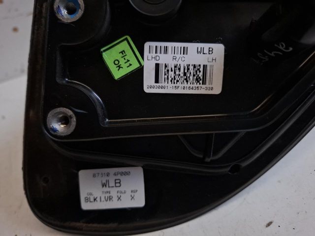 bontott HYUNDAI i20 Bal Visszapillantó Tükör (Mechanikus)