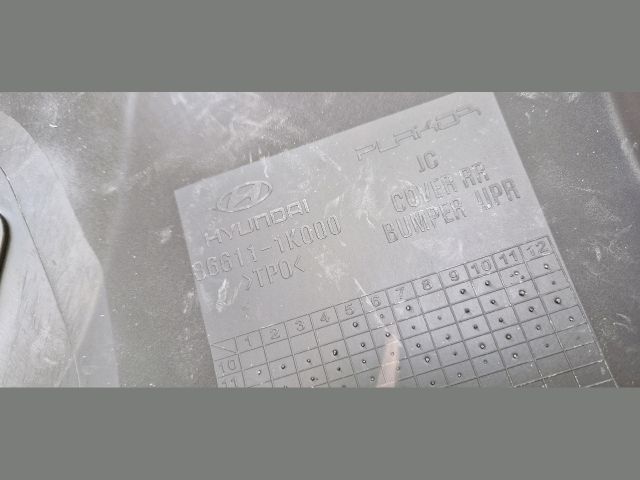 bontott HYUNDAI i20 Hátsó Lökhárító (Üresen)