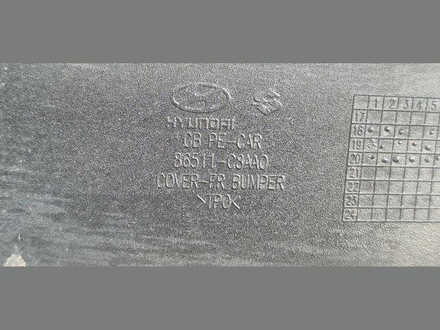 bontott HYUNDAI i20 II Első Lökhárító (Üresen)