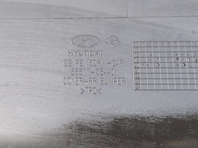 bontott HYUNDAI i20 II Hátsó Lökhárító (Üresen)