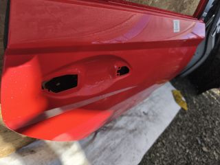 bontott HYUNDAI i20 II Jobb hátsó Ajtó (Üres lemez)