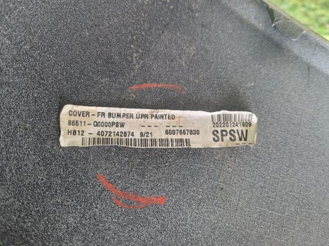 bontott HYUNDAI i20 III Első Lökhárító (Üresen)