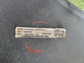 bontott HYUNDAI i20 III Első Lökhárító (Üresen)