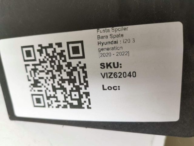 bontott HYUNDAI i20 III Hátsó Lökhárító Alsó (Műanyag)