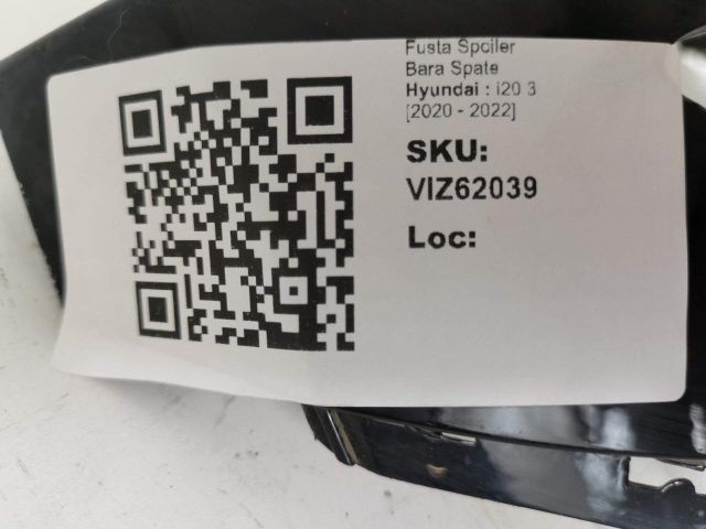 bontott HYUNDAI i20 III Hátsó Lökhárító Alsó (Műanyag)