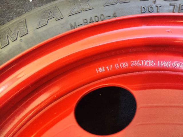 bontott HYUNDAI i20 Pótkerék