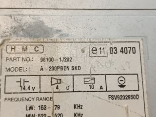 bontott HYUNDAI i20 Rádió / CD