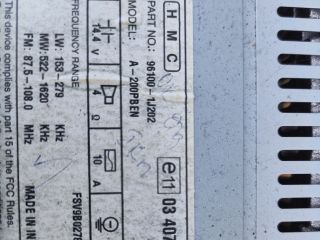 bontott HYUNDAI i20 Rádió / CD