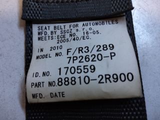 bontott HYUNDAI I30 Bal első Biztonsági Öv