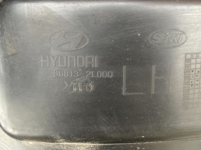 bontott HYUNDAI I30 Bal első Dobbetét (Kerékjárati, Műanyag)