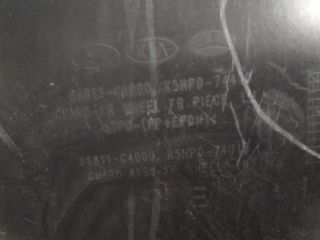 bontott HYUNDAI I30 Bal első Dobbetét (Kerékjárati, Műanyag)