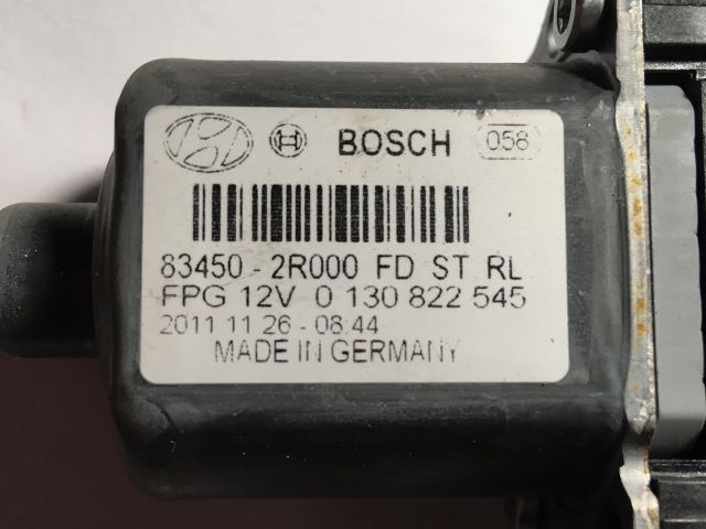 bontott HYUNDAI I30 Bal hátsó Ablakemelő Motor