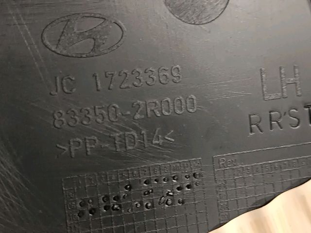 bontott HYUNDAI I30 Bal hátsó Ajtó Kárpit