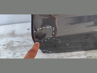 bontott HYUNDAI I30 Bal hátsó Ajtó (Üres lemez)