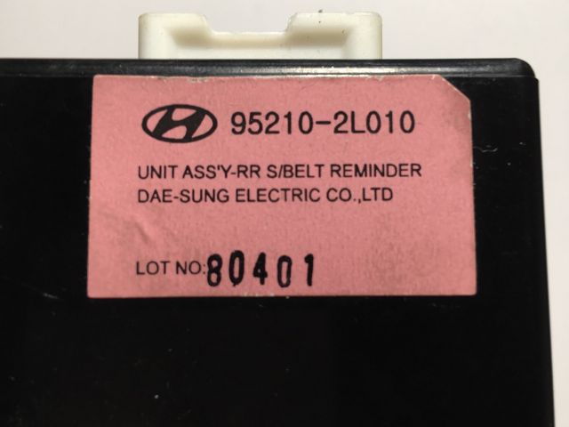 bontott HYUNDAI I30 Elektronika (Magában)