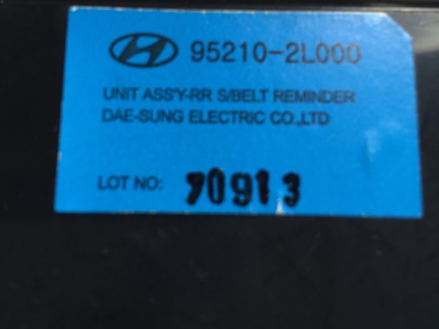 bontott HYUNDAI I30 Elektronika (Magában)