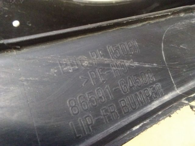 bontott HYUNDAI I30 Első Lökhárító Alsó (Műanyag)