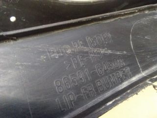 bontott HYUNDAI I30 Első Lökhárító Alsó (Műanyag)