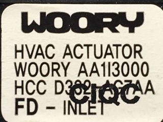 bontott HYUNDAI I30 Fűtés Állító Motor