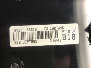 bontott HYUNDAI I30 Fűtéskapcsoló (digit klímás)