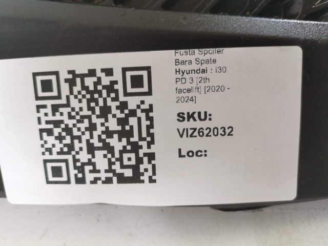 bontott HYUNDAI I30 Hátsó Lökhárító Alsó (Műanyag)