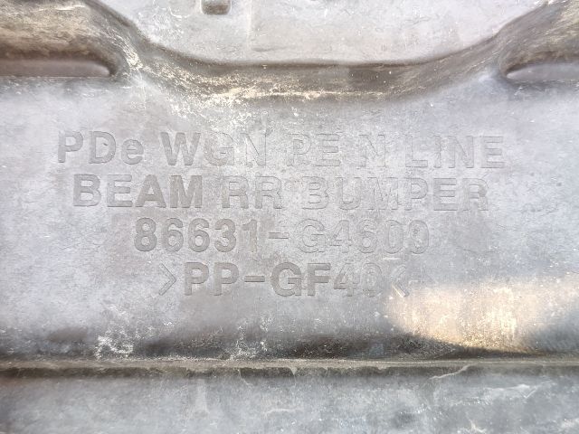 bontott HYUNDAI I30 Hátsó Lökhárító Merevítő (Fém)